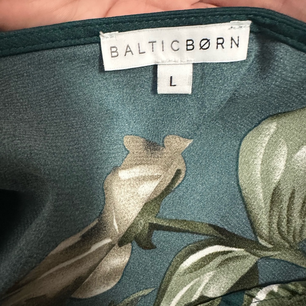Baltic Born Floral Maxi Dress - Teal and Yellow - Picture 7 of 7